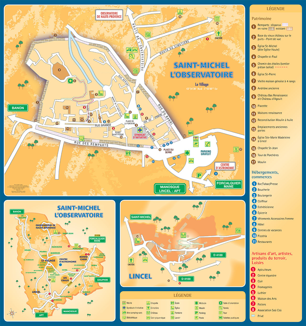 plan de saint michel l observatoire lincel